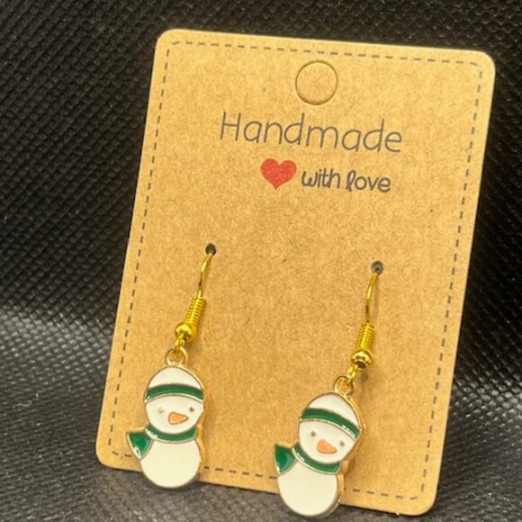 3/$12~Snowman with Green Scarf - Picture 1 of 3